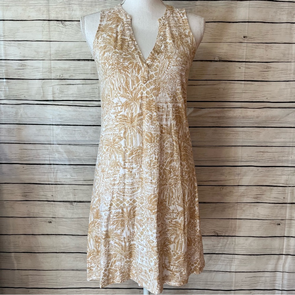 Lilly Pulitzer Women's Dev Dress - Sand Bar Palm Beach Paradise - Picture 10 of 15